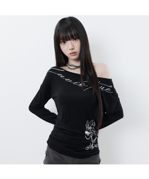 RL WING LONG SLEEVE(BLACK)