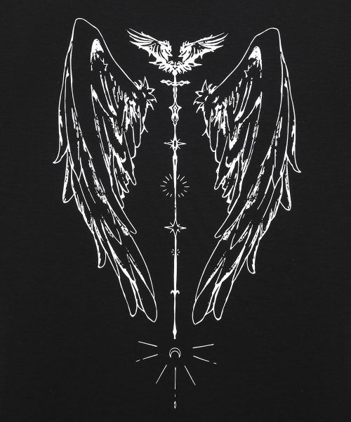 LUVISTRUE(ラヴイズトゥルー)の「RL WING LONG SLEEVE(BLACK)(Tシャツ/カットソー・レディース・その他・FREE)」の6枚目の写真