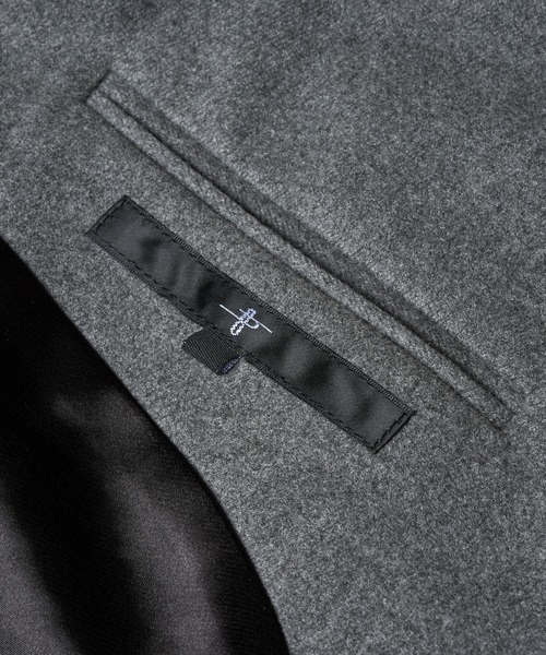 NO ID.（ノーアイディ）の「【NO ID.】Riders Tailored Jacket / ライダース テーラード ジャケット（テーラードジャケット・メンズ・グレー/ブラック・ONE）」の10枚目の写真
