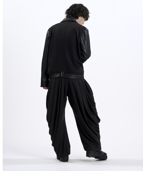 NO ID.（ノーアイディ）の「【NO ID.】Riders Tailored Jacket / ライダース テーラード ジャケット（テーラードジャケット・メンズ・グレー/ブラック・ONE）」の19枚目の写真