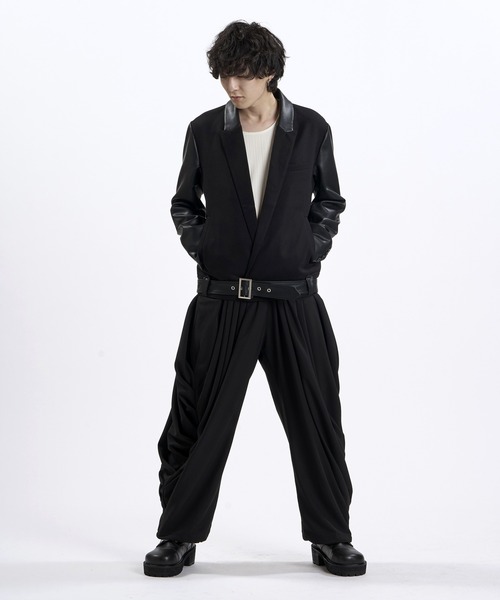 NO ID.（ノーアイディ）の「【NO ID.】Riders Tailored Jacket / ライダース テーラード ジャケット（テーラードジャケット・メンズ・グレー/ブラック・ONE）」の20枚目の写真