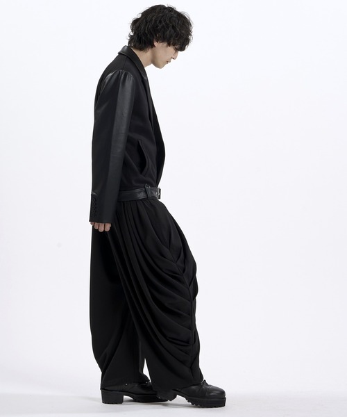 NO ID.（ノーアイディ）の「【NO ID.】Riders Tailored Jacket / ライダース テーラード ジャケット（テーラードジャケット・メンズ・グレー/ブラック・ONE）」の21枚目の写真