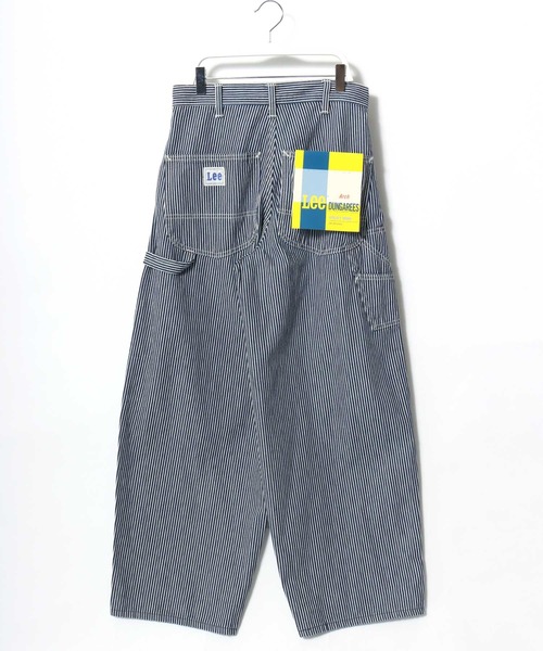 Lee(リー)の「Lee(リー) ARCH PAINTER/アーチシルエット ワイドペインターパンツ レディース(デニムパンツ・レディース・ワンウォッシュ/インディゴブルー/ストライプ・XS/S/M)」の3枚目の写真
