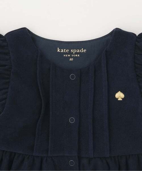 kate spade new york kids(ケイトスペードニューヨーク)の「ジャンパースカート&ボウカットソーセット(ワンピース・キッズ・ネイビー・80cm)」の7枚目の写真