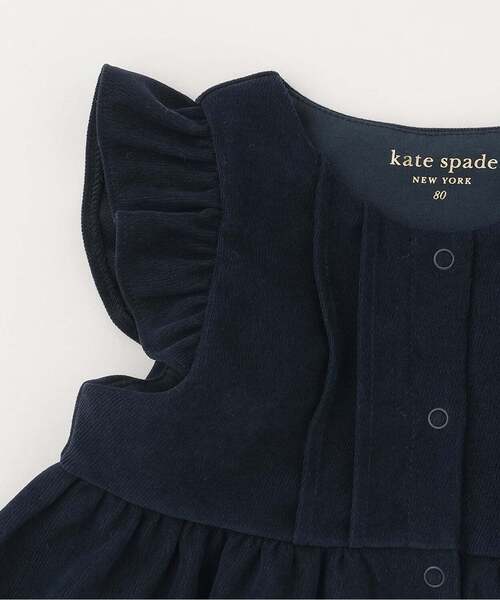 kate spade new york kids(ケイトスペードニューヨーク)の「ジャンパースカート&ボウカットソーセット(ワンピース・キッズ・ネイビー・80cm)」の9枚目の写真