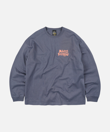 MAGIC RECORDS LS TEE _ SHADOW BLUE