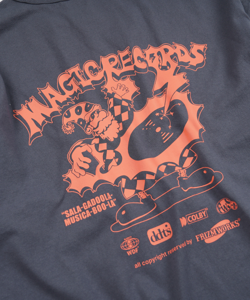 FRIZMWORKS（フリズムワークス）の「MAGIC RECORDS LS TEE _ SHADOW BLUE（Tシャツ/カットソー・メンズ・その他・SMALL/MEDIUM/LARGE/X-LARGE）」の6枚目の写真