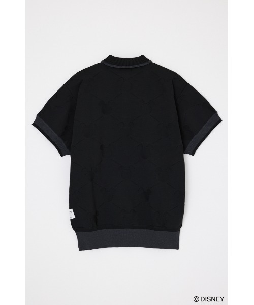 Disney SERIES CREATED by MUS(ディズニーシリーズクリエイテッドバイエムユーエス)の「MD KNIT POLO ワンピース / MICKEY(ワンピース・レディース・ライトピンク/ライトブルー/ブラック・FREE)」の5枚目の写真