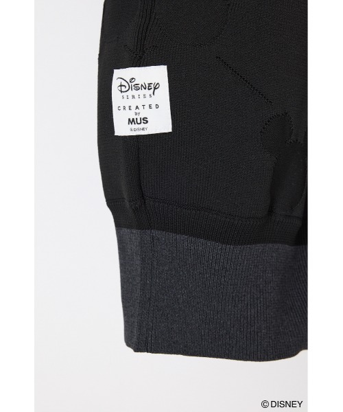 Disney SERIES CREATED by MUS(ディズニーシリーズクリエイテッドバイエムユーエス)の「MD KNIT POLO ワンピース / MICKEY(ワンピース・レディース・ライトピンク/ライトブルー/ブラック・FREE)」の8枚目の写真