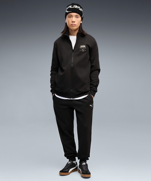 PUMA(プーマ)の「PUMA プーマ メンズ スポーツ ファッション スウェット スーツ FL 上下セッ(ジャージ・メンズ・ブラック/ネイビー/グレー・SMALL/MEDIUM/LARGE/X-SMALL/X-LARGE)」の2枚目の写真