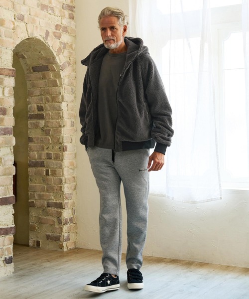 Maison code 13(メゾンコードサーティーン)の「mpa4199- Boa Asymmetric Zip Hoodie ジップパーカー(M26W-05)(パーカー・メンズ・ブラック/チャコール・S/M/L)」の7枚目の写真