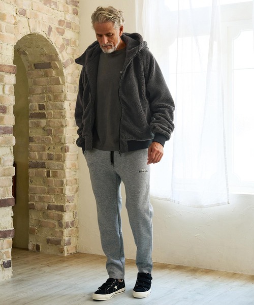 Maison code 13(メゾンコードサーティーン)の「mpa4199- Boa Asymmetric Zip Hoodie ジップパーカー(M26W-05)(パーカー・メンズ・ブラック/チャコール・S/M/L)」の8枚目の写真