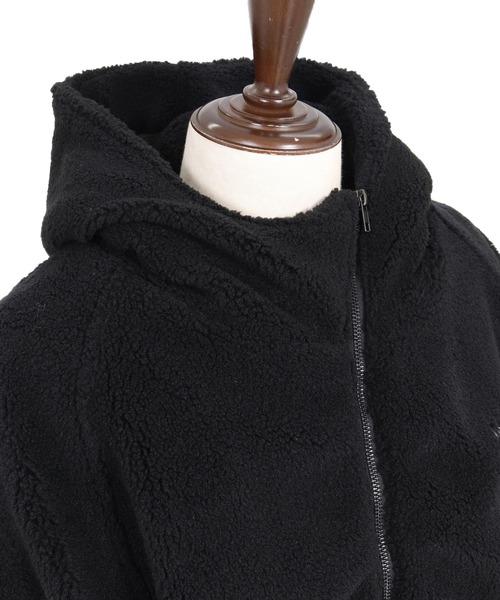Maison code 13(メゾンコードサーティーン)の「mpa4199- Boa Asymmetric Zip Hoodie ジップパーカー(M26W-05)(パーカー・メンズ・ブラック/チャコール・S/M/L)」の20枚目の写真