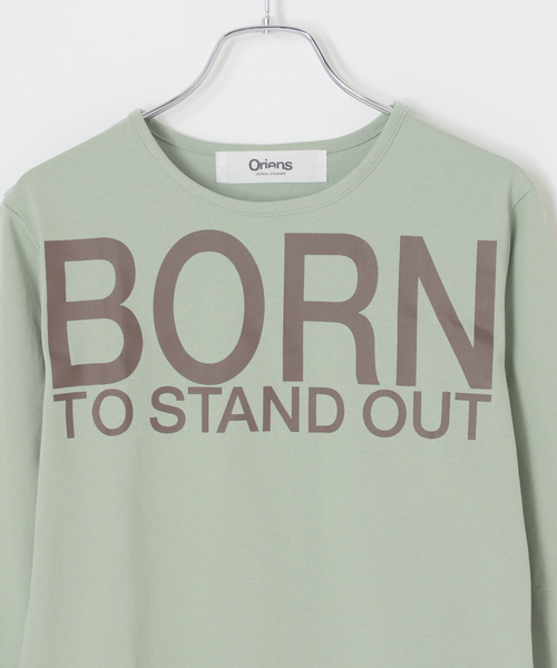 Oriens JOURNAL STANDARD(オリエンス ジャーナルスタンダード)の「BORN ロゴロングスリーブ(Tシャツ/カットソー・レディース・グリーン/グレー・FREE)」の19枚目の写真