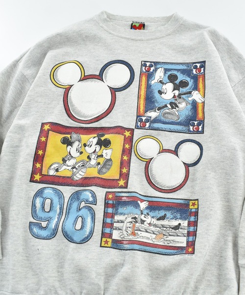 LABORATORY R(ラボラトリーアール)の「【USED】90’s Disney “’96 Mickey&Minnie” キャラクター スウェット(スウェット・メンズ・グレー・X-LARGE)」の3枚目の写真