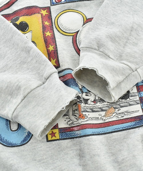 LABORATORY R(ラボラトリーアール)の「【USED】90’s Disney “’96 Mickey&Minnie” キャラクター スウェット(スウェット・メンズ・グレー・X-LARGE)」の11枚目の写真