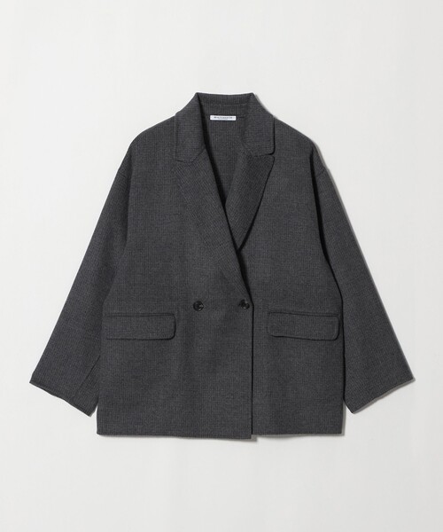 BEAUTY&YOUTH UNITED ARROWS(ビューティーアンドユースユナイテッドアローズ)の「リバー テーラード ミドルコート(その他アウター・レディース・モカ/その他1/ブラック・XS/S/M)」の1枚目の写真