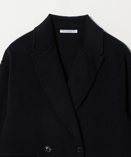 BEAUTY&YOUTH UNITED ARROWS(ビューティーアンドユースユナイテッドアローズ)の「リバー テーラード ミドルコート(その他アウター・レディース・モカ/その他1/ブラック・XS/S/M)」の5枚目の写真
