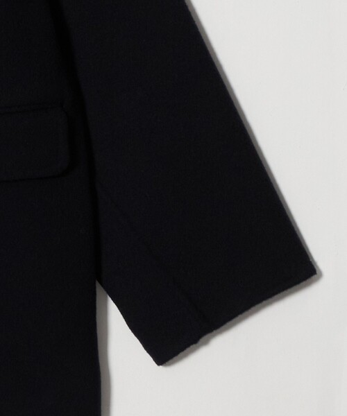 BEAUTY&YOUTH UNITED ARROWS(ビューティーアンドユースユナイテッドアローズ)の「リバー テーラード ミドルコート(その他アウター・レディース・モカ/その他1/ブラック・XS/S/M)」の6枚目の写真