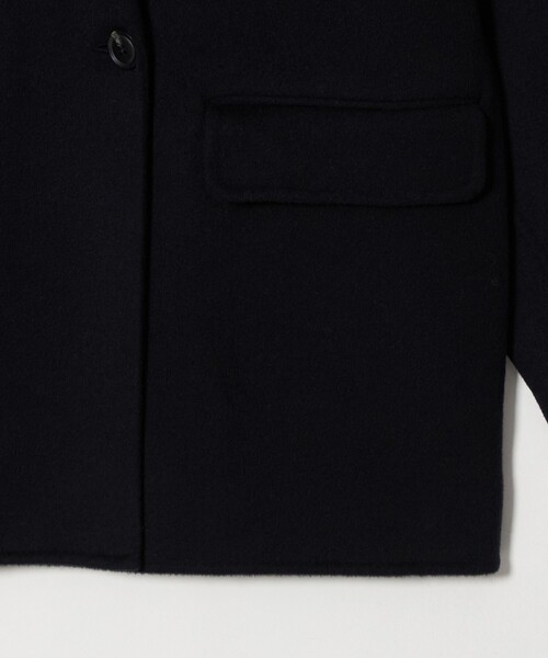 BEAUTY&YOUTH UNITED ARROWS(ビューティーアンドユースユナイテッドアローズ)の「リバー テーラード ミドルコート(その他アウター・レディース・モカ/その他1/ブラック・XS/S/M)」の7枚目の写真