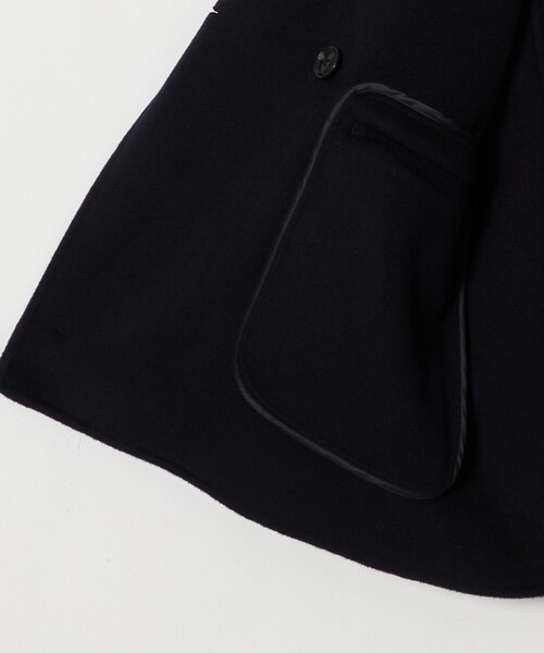 BEAUTY&YOUTH UNITED ARROWS(ビューティーアンドユースユナイテッドアローズ)の「リバー テーラード ミドルコート(その他アウター・レディース・モカ/その他1/ブラック・XS/S/M)」の9枚目の写真