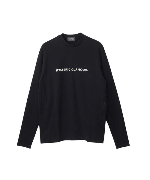 HYSTERIC GLAMOUR(ヒステリックグラマー)の「HYSTERIC LOGO Tシャツ(Tシャツ/カットソー・メンズ・ホワイト/トップグレー/ブラック・LARGE/MEDIUM/SMALL/X-LARGE)」の2枚目の写真