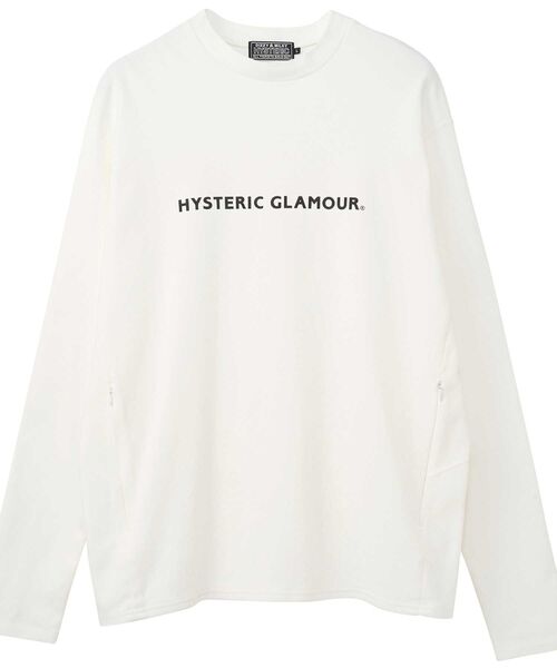 HYSTERIC GLAMOUR(ヒステリックグラマー)の「HYSTERIC LOGO Tシャツ(Tシャツ/カットソー・メンズ・ホワイト/トップグレー/ブラック・LARGE/MEDIUM/SMALL/X-LARGE)」の5枚目の写真