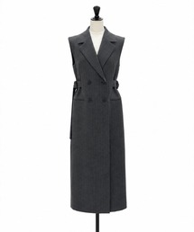 STUDIOUS(�X�e���f�B�I�X)�́ySTUDIOUS/�X�e���f�B�I�X�zCutting Layer Dress/�J�b�e�B���O���C���[�h�h���X(�`���j�b�N)