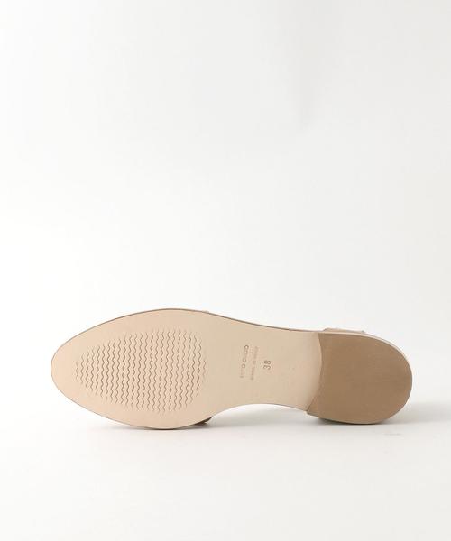 Steven Alan（スティーブンアラン）の「＜Steven Alan＞LEATHER MESH SANDAL/ｻﾝﾀﾞﾙ（サンダル・レディース・オフホワイト/ブラウン・36/38/37）」の3枚目の写真