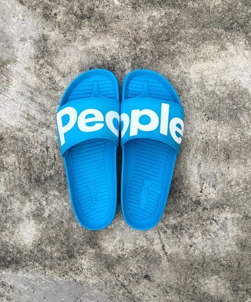BENCH'S SELECT（ベンチセレクト）の「PEOPLE ピープル THE LENNON SLIDE サンダル（サンダル・メンズ・ホワイト/ブラック/ブルー/ピンク・8inch/9inch/4inch/5inch/6inch/10inch）」の3枚目の写真