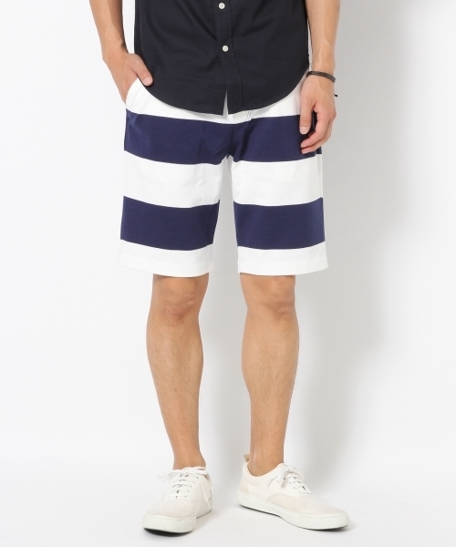 GLOBAL WORK（グローバルワーク）の「カットイージーショーツ/717500（その他パンツ・メンズ・カーキ/ネイビー/グレー/ブルー・LARGE/SMALL/X-LARGE/MEDIUM）」の4枚目の写真