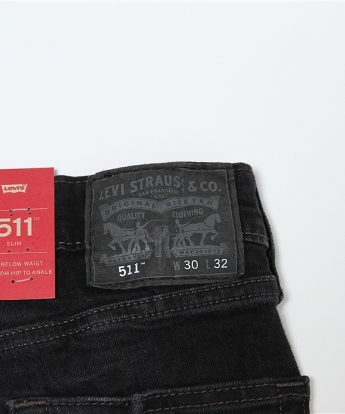 Levi's(リーバイス)の「511(T)-スリムフィット/ WARM BREW(デニムパンツ・メンズ・ブラック・W33 L32/W32 L32/W34 L32/W30 L32/W29 L32/W31 L32/W28 L32)」の6枚目の写真