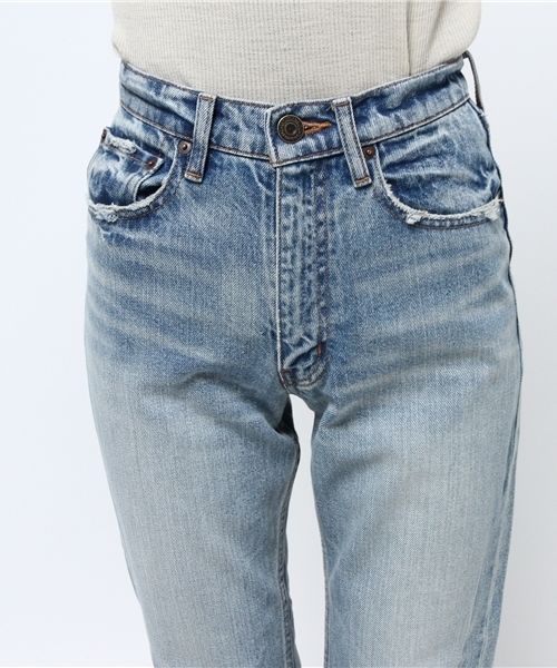 MOUSSY（マウジー）の「Straight Flare（デニムパンツ・レディース・ブルー・23inch/24inch/27inch/26inch/25inch）」の8枚目の写真