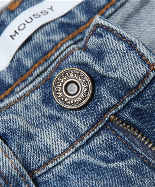 MOUSSY（マウジー）の「Straight Flare（デニムパンツ・レディース・ブルー・23inch/24inch/27inch/26inch/25inch）」の2枚目の写真