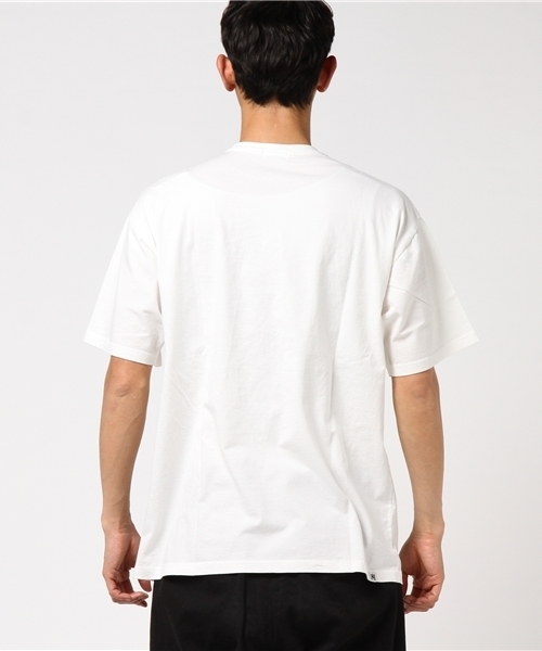 HYSTERIC GLAMOUR(ヒステリックグラマー)の「GLASSES WOMAN プリント Tシャツ(Tシャツ/カットソー・メンズ・ホワイト/グリーン系カモフラージュ/ブラック・X-SMALL/SMALL/MEDIUM/LARGE)」の6枚目の写真