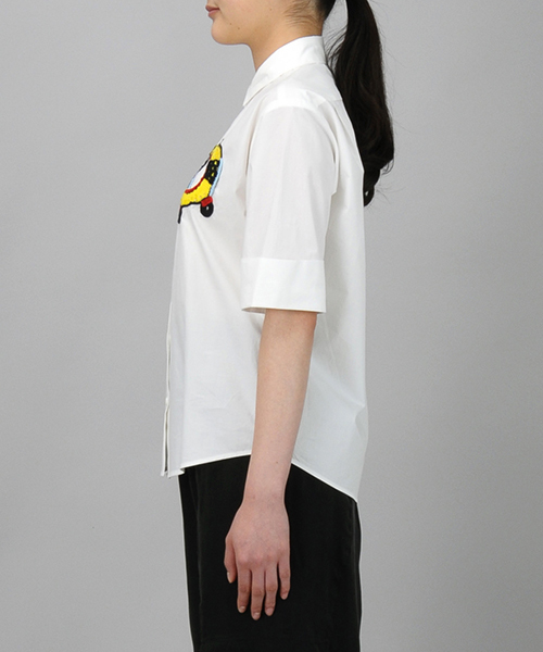 TSUMORI CHISATO（ツモリチサト）の「ﾀｲﾌﾟﾗｲﾀｰ（シャツ/ブラウス・レディース・ネイビー/オフホワイト・02）」の14枚目の写真