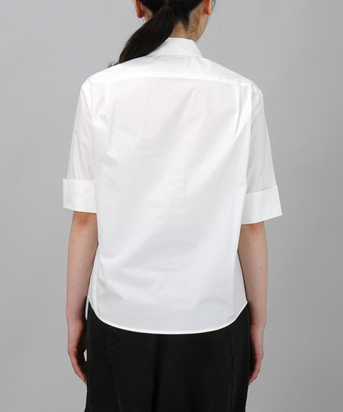 TSUMORI CHISATO（ツモリチサト）の「ﾀｲﾌﾟﾗｲﾀｰ（シャツ/ブラウス・レディース・ネイビー/オフホワイト・02）」の15枚目の写真