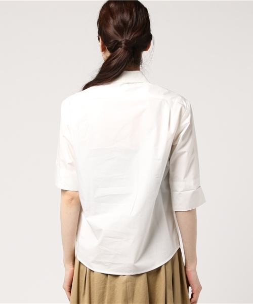 TSUMORI CHISATO（ツモリチサト）の「ﾀｲﾌﾟﾗｲﾀｰ（シャツ/ブラウス・レディース・ネイビー/オフホワイト・02）」の5枚目の写真