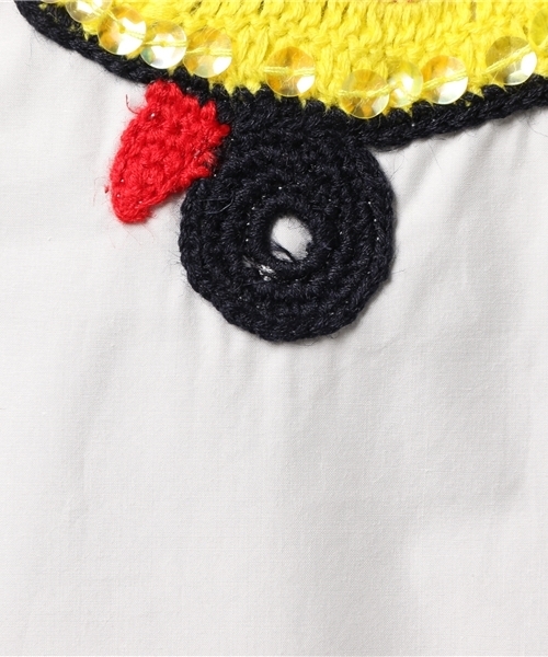 TSUMORI CHISATO（ツモリチサト）の「ﾀｲﾌﾟﾗｲﾀｰ（シャツ/ブラウス・レディース・ネイビー/オフホワイト・02）」の10枚目の写真