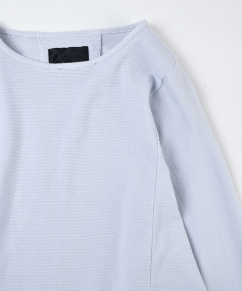 OURET（オーレット）の「DUTCH ARMY REPRODUCE RIB STITCH DOLMAN SLEEVE PULLOVER（Tシャツ/カットソー・メンズ・ブラック/ホワイト系その他/グリーン系その他・1/2/3）」の4枚目の写真