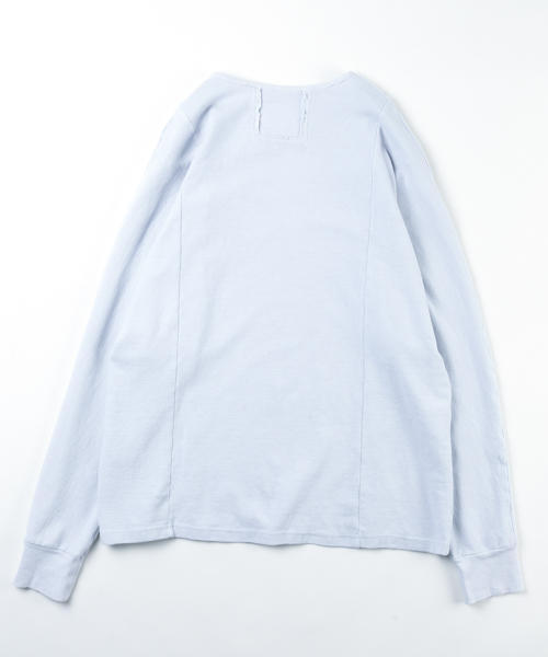 OURET（オーレット）の「DUTCH ARMY REPRODUCE RIB STITCH DOLMAN SLEEVE PULLOVER（Tシャツ/カットソー・メンズ・ブラック/ホワイト系その他/グリーン系その他・1/2/3）」の7枚目の写真
