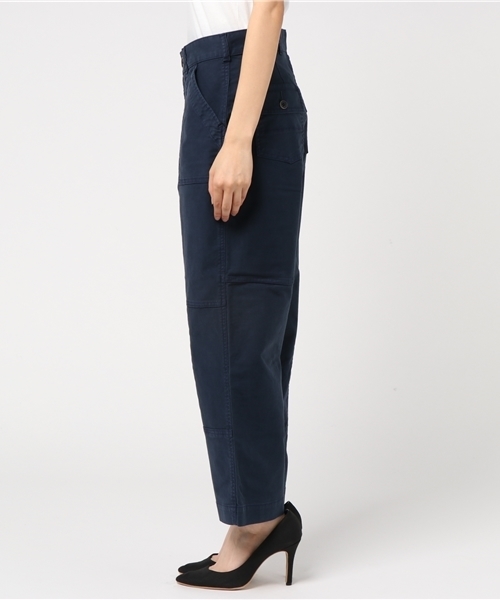 Moname(モナーム)の「■MONAME ファティーグパンツ WIDE PANTS(ワイドパンツ)/41163218(デニムパンツ・レディース・カーキ/ネイビー・23inch/25inch/24inch/26inch)」の7枚目の写真