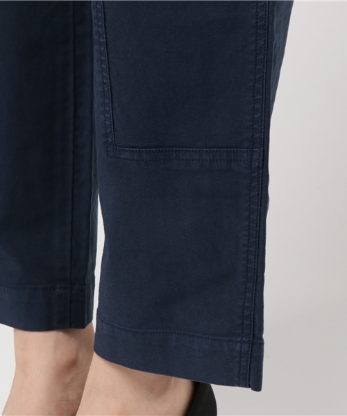 Moname(モナーム)の「■MONAME ファティーグパンツ WIDE PANTS(ワイドパンツ)/41163218(デニムパンツ・レディース・カーキ/ネイビー・23inch/25inch/24inch/26inch)」の3枚目の写真