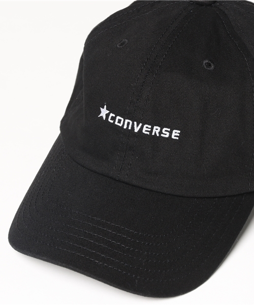 CONVERSE(コンバース)の「【CONVERSE/コンバース】コットンローキャップ ブランドロゴ 刺繍(キャップ・メンズ・ブラック/ネイビー/ホワイト/ピンク/ロイヤルブルー/スミクロ/レッド/エンジ/ベージュ/パープル・FREE)」の11枚目の写真