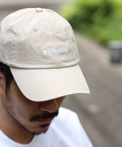 CONVERSE(コンバース)の「【CONVERSE/コンバース】コットンローキャップ ブランドロゴ 刺繍(キャップ・メンズ・ブラック/ネイビー/ホワイト/ピンク/ロイヤルブルー/スミクロ/レッド/エンジ/ベージュ/パープル・FREE)」の15枚目の写真