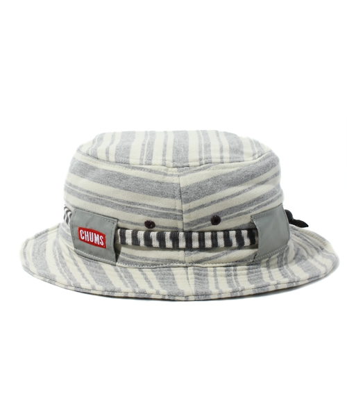 BEAMS（ビームス）の「CHUMS×BEAMS / 別注 ボーダースウェットハット（ハット・メンズ・グレー/ネイビー・ONE SIZE）」の7枚目の写真