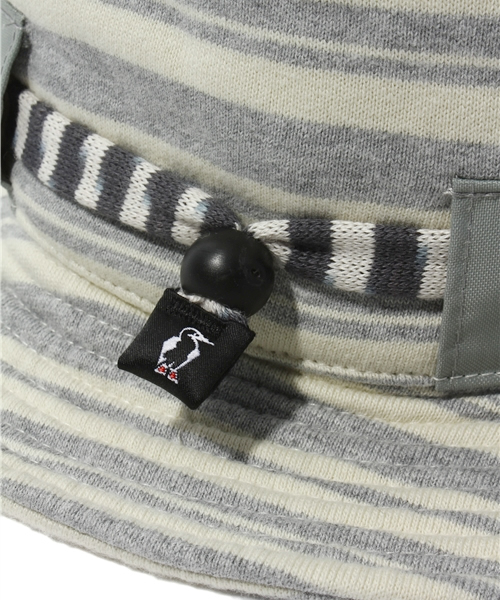 BEAMS（ビームス）の「CHUMS×BEAMS / 別注 ボーダースウェットハット（ハット・メンズ・グレー/ネイビー・ONE SIZE）」の4枚目の写真