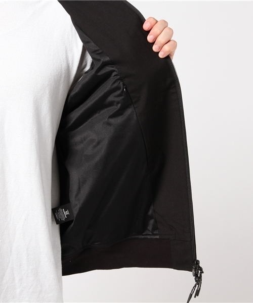 niko and...(ニコアンド)の「<NUMERALS>リブZIPブルゾン(ブルゾン・メンズ・ブラック/オリーブ・MEDIUM/LARGE)」の6枚目の写真