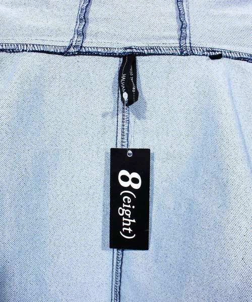 8(eight)(エイト)の「デニム モッズコート(モッズコート・メンズ・ブルー系その他/ワンウォッシュ/ケミカルウォッシュ・LARGE/X-LARGE/MEDIUM)」の12枚目の写真