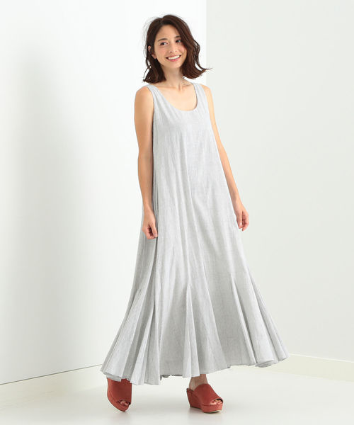 Demi Luxe Beams デミルクス ビームス の Mariha 海の月影 ストライプドレス ワンピース Wear